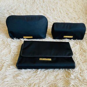 Tartan + Twine 3pc Cosmetic Bag Set